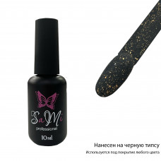 Финиш для гель лака SaMi Matt Potal Gold 10мл.