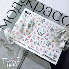 Слайдер дизайны серия  Metallic/Galaxy/White/AeroGraphy W 103