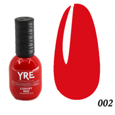 Гель лак YRE Luxury RED 15 мл. 02